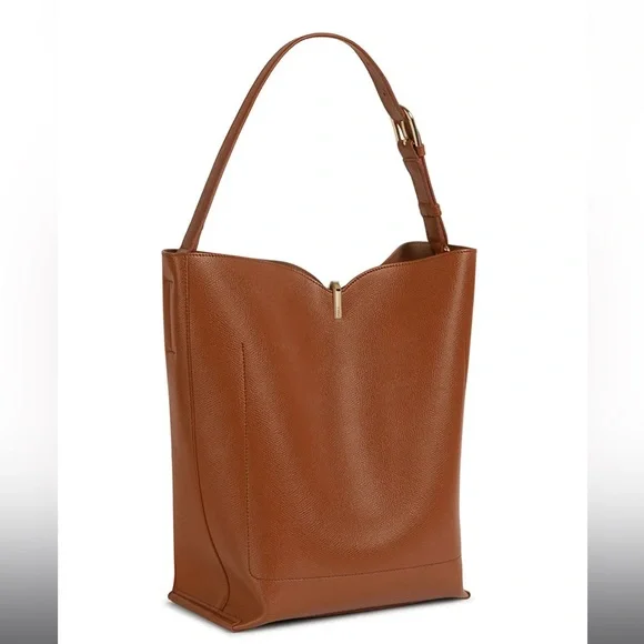 Furla Cognac Ribbon M Hobo Bag, RTR - Picture 2 of 10
